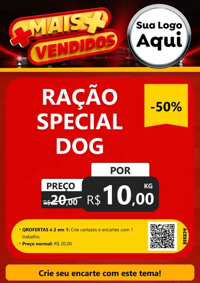 Modelo de Cartaz para Cartaz A4 Vertical
