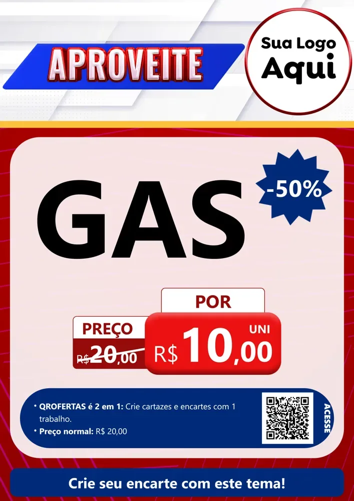 Modelo de Cartaz para Cartaz A4 Vertical com o tema Aproveite para Água e gás