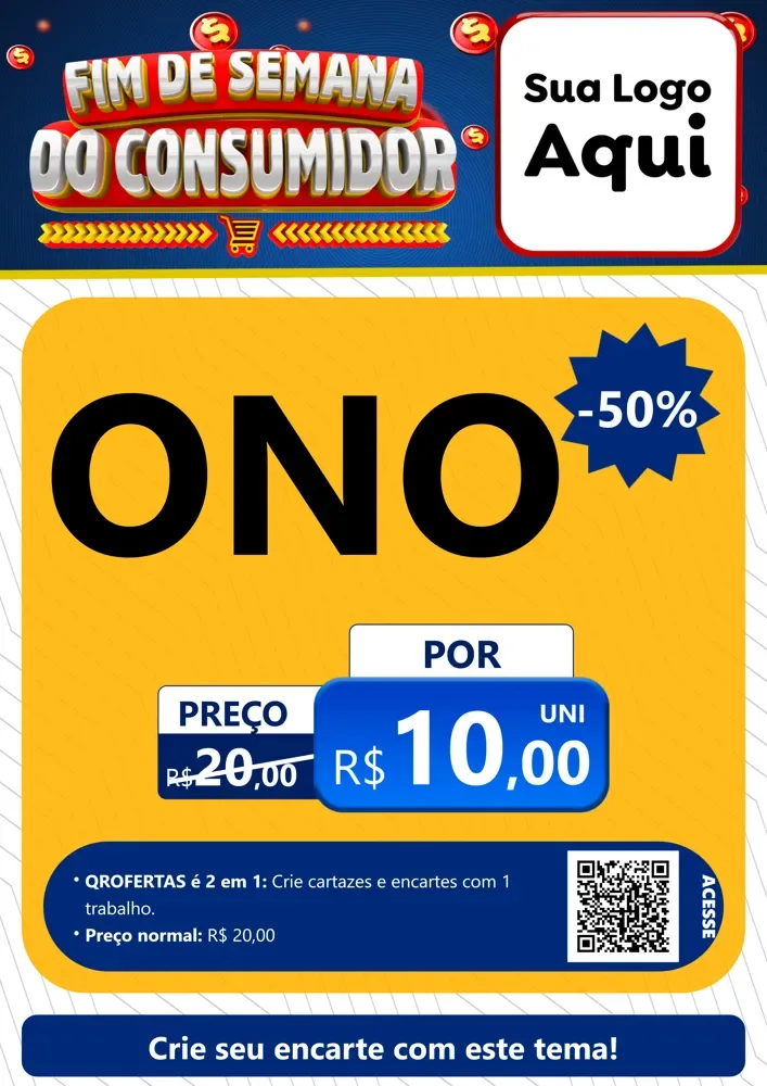 Modelo de Cartaz para Cartaz A4 Vertical com o tema Fim de Semana do Consumidor para Óticas