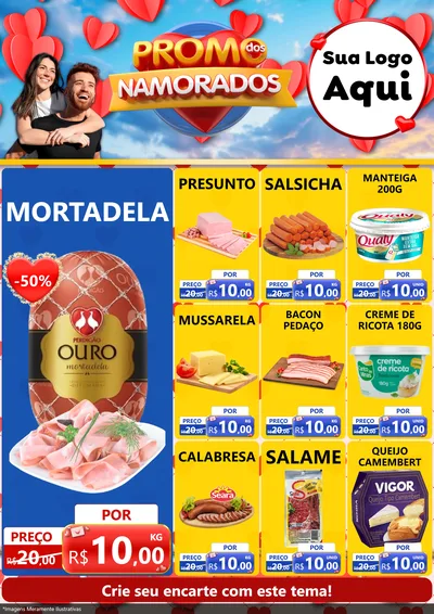 Modelo de Encarte para Encarte A4 Vertical