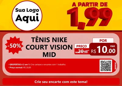 Modelo de Cartaz para Cartaz A4 Horizontal