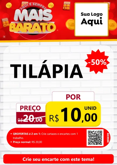 Modelo de Cartaz para Cartaz A4 Vertical