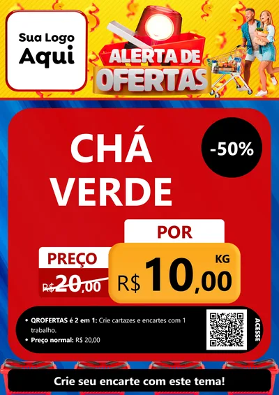 Modelo de Cartaz para Cartaz A4 Vertical