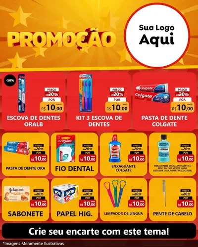 Modelo de Rede Social para Feed Instagram com o tema Promoção para Higiene Pessoal