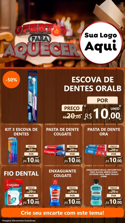 Modelo de Rede Social para Stories com o tema Ofertas Para Aquecer para Higiene Pessoal