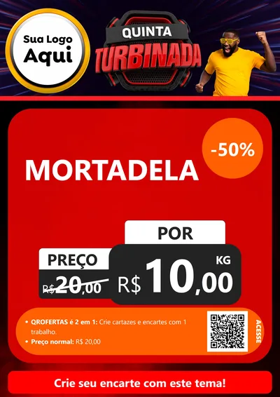 Modelo de Cartaz para Cartaz A4 Vertical