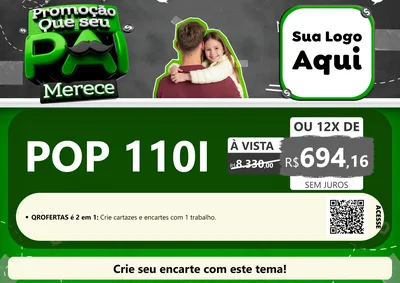 Modelo de Cartaz para Cartaz A4 Horizontal