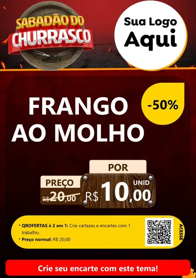 Modelo de Cartaz para Cartaz A4 Vertical