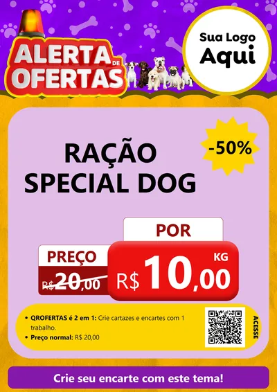 Modelo de Cartaz para Cartaz A4 Vertical