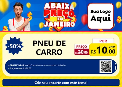 Modelo de Cartaz para Cartaz A4 Horizontal