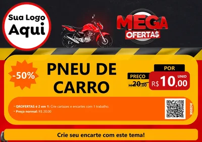 Modelo de Cartaz para Cartaz A4 Horizontal