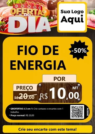 Modelo de Cartaz para Cartaz A4 Vertical