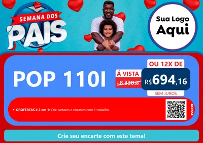 Modelo de Cartaz para Cartaz A4 Horizontal