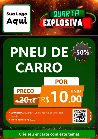 Modelo de Cartaz para Cartaz A4 Vertical