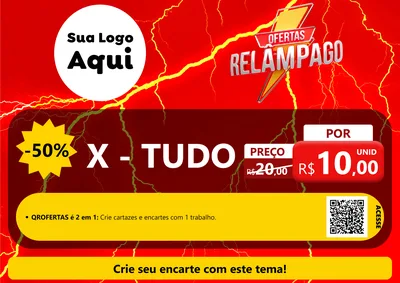 Modelo de Cartaz para Cartaz A4 Horizontal