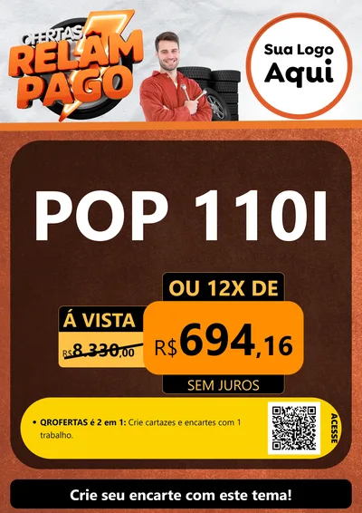 Modelo de Cartaz para Cartaz A4 Vertical