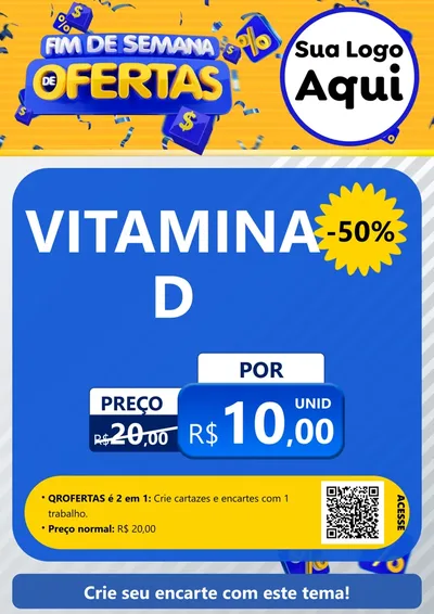 Modelo de Cartaz para Cartaz A4 Vertical