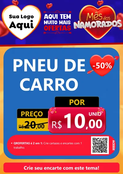 Modelo de Cartaz para Cartaz A4 Vertical