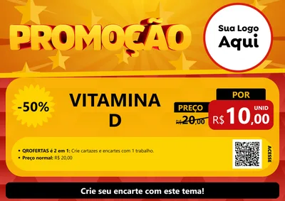 Modelo de Cartaz para Cartaz A4 Horizontal