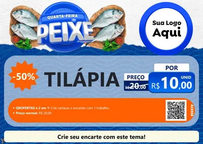 Modelo de Cartaz para Cartaz A4 Horizontal