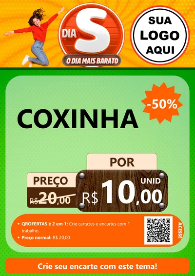 Modelo de Cartaz para Cartaz A4 Vertical