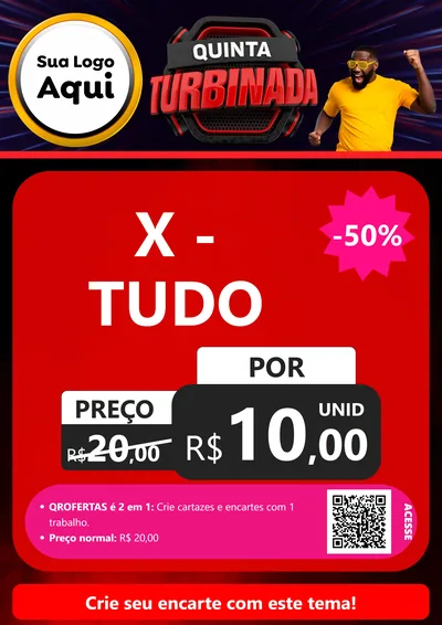 Modelo de Cartaz para Cartaz A4 Vertical