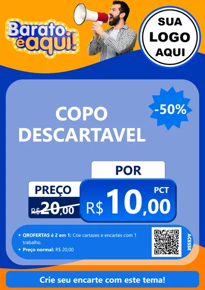 Modelo de Cartaz para Cartaz A4 Vertical