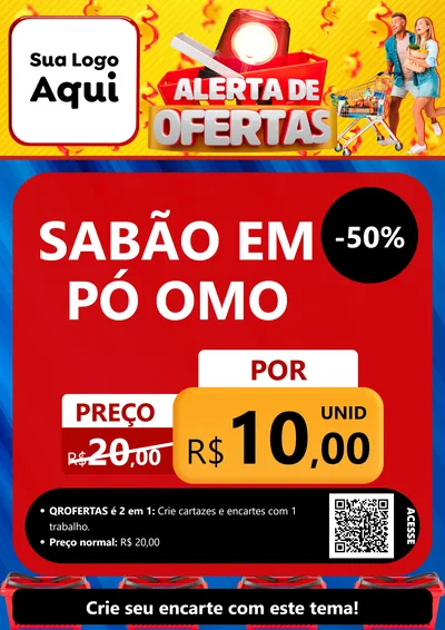 Modelo de Cartaz para Cartaz A4 Vertical