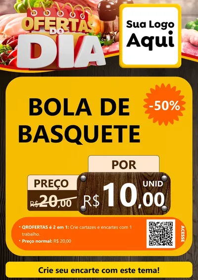 Modelo de Cartaz para Cartaz A4 Vertical