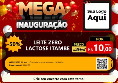 Modelo de Cartaz para Cartaz A4 Horizontal