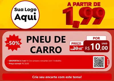 Modelo de Cartaz para Cartaz A4 Horizontal