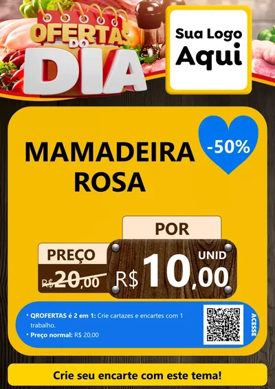 Modelo de Cartaz para Cartaz A4 Vertical