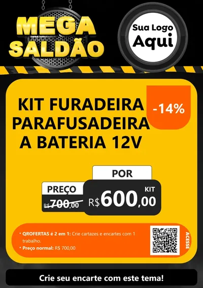 Modelo de Cartaz para Cartaz A4 Vertical