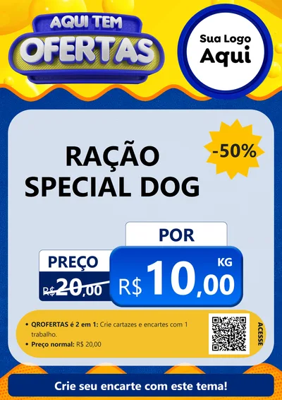 Modelo de Cartaz para Cartaz A4 Vertical