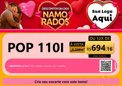 Modelo de Cartaz para Cartaz A4 Horizontal