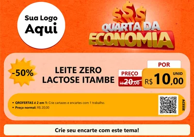 Modelo de Cartaz para Cartaz A4 Horizontal