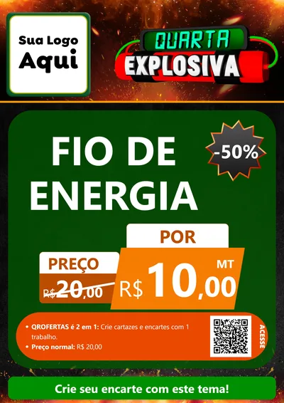 Modelo de Cartaz para Cartaz A4 Vertical