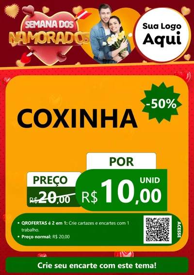 Modelo de Cartaz para Cartaz A4 Vertical