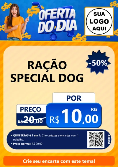 Modelo de Cartaz para Cartaz A4 Vertical