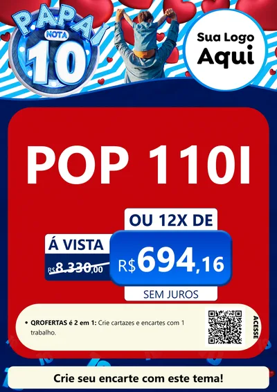 Modelo de Cartaz para Cartaz A4 Vertical