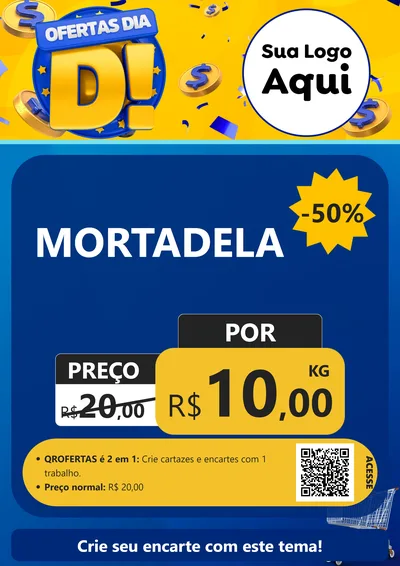 Modelo de Cartaz para Cartaz A4 Vertical