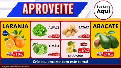 Modelo de TV para TV Horizontal com o tema Aproveite para Hortifrúti