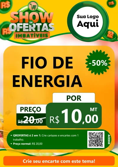 Modelo de Cartaz para Cartaz A4 Vertical