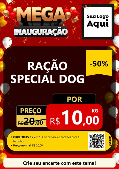 Modelo de Cartaz para Cartaz A4 Vertical