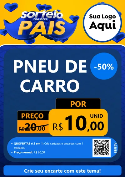 Modelo de Cartaz para Cartaz A4 Vertical