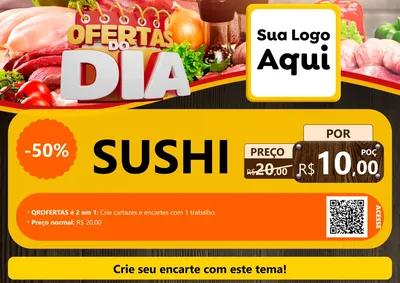 Modelo de Cartaz para Cartaz A4 Horizontal
