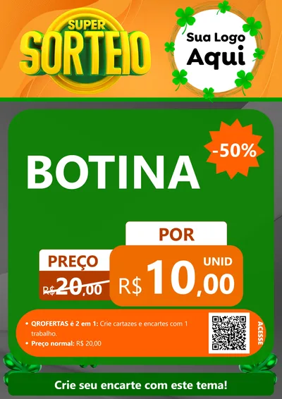 Modelo de Cartaz para Cartaz A4 Vertical