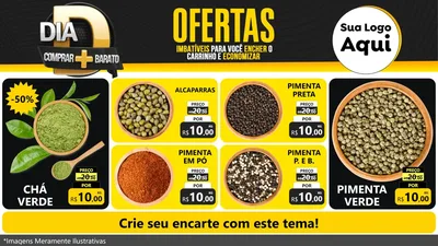 Modelo de TV para TV Horizontal com o tema Dia D Mais Economia para Produtos Naturais