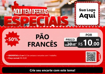 Modelo de Cartaz para Cartaz A4 Horizontal