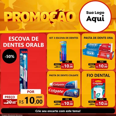 Modelo de Rede Social para Feed Facebook com o tema Promoção para Higiene Pessoal